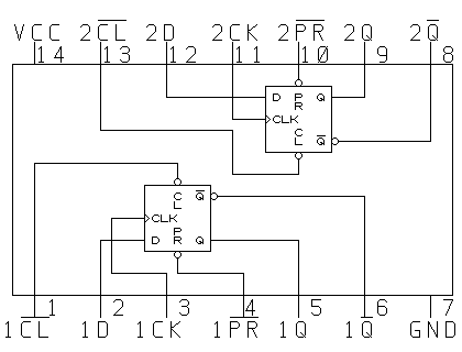 D-latch pinout